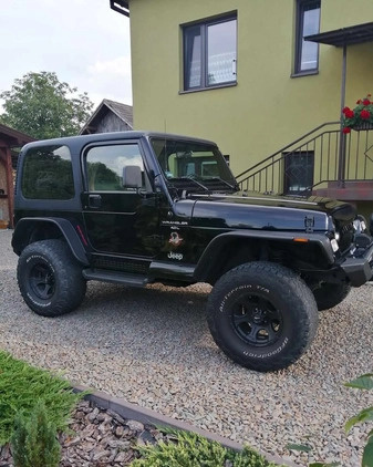 Jeep Wrangler cena 46000 przebieg: 300000, rok produkcji 1999 z Brok małe 46